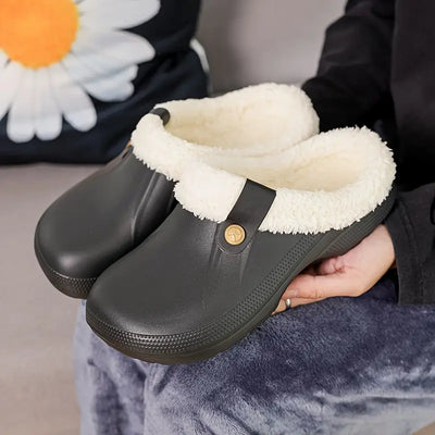 Johanna | Unisex Fleece gefütterte Clogs