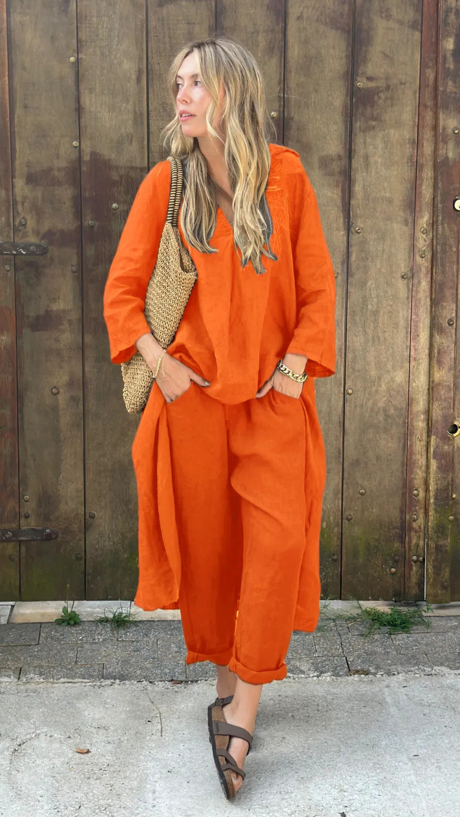 Variant image for Luna | Zweiteiliges Set Oberteil und Rock für Damen-19