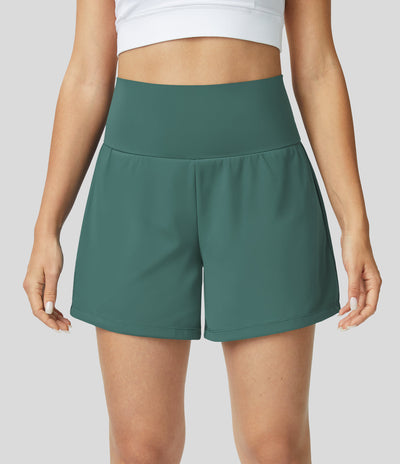 Variant image for Margarethe 2-in-1 Yogahose Damen – Hohe Taille mit Taschen, Atmungsaktiv-16