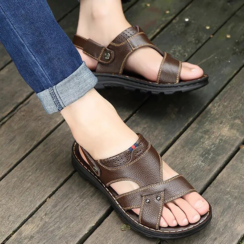 Ralph | Modische Ledersandalen