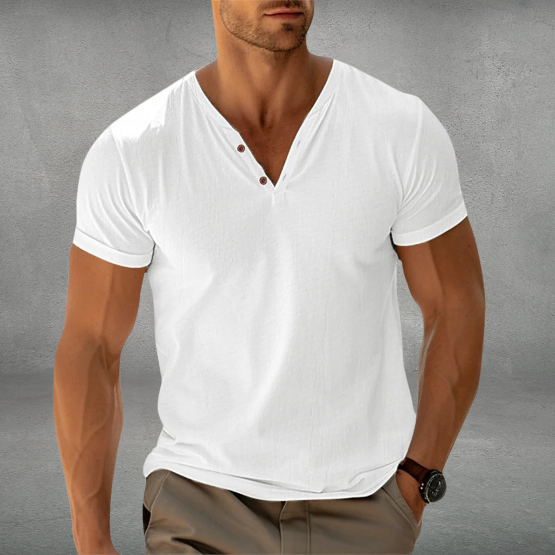 Florian | Polo Shirt aus Atmungsaktiver Baumwolle, Slim Fit, Knitterfrei 1+1