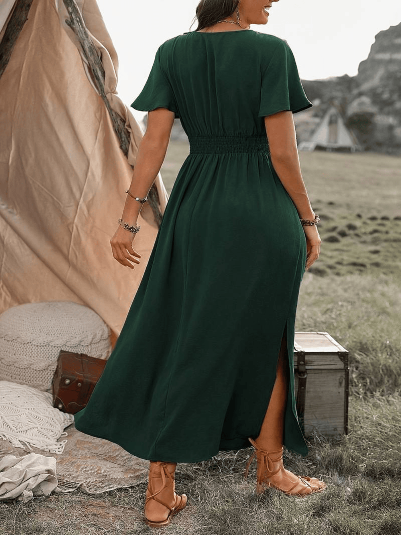 Luisa | Elegantes langes Kleid