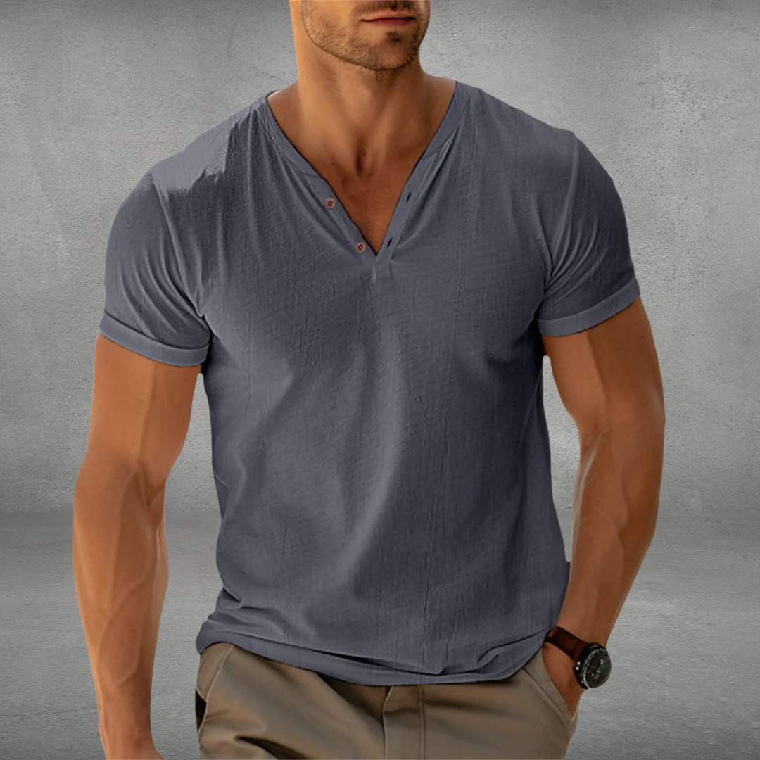 Florian | Polo Shirt aus Atmungsaktiver Baumwolle, Slim Fit, Knitterfrei 1+1
