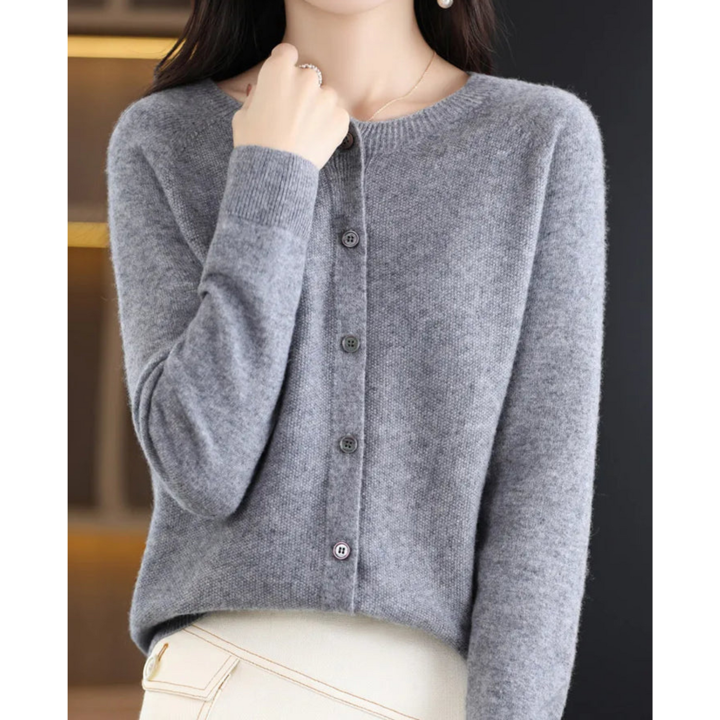 Mila | Elegante Strickjacke