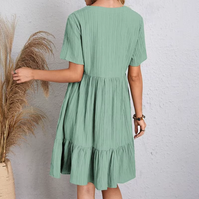 Julia | Fließendes & schmeichelhaftes Plisseekleid