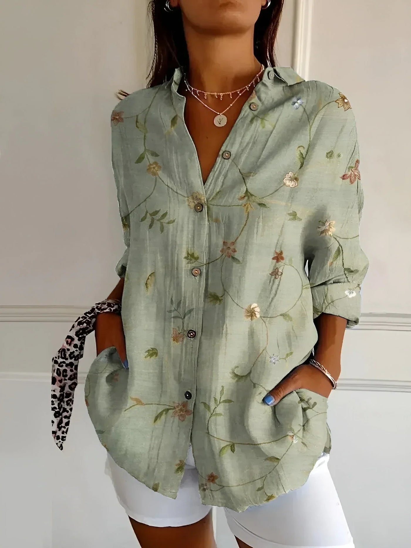 Stella | Bluse Damen aus 100% Baumwolle