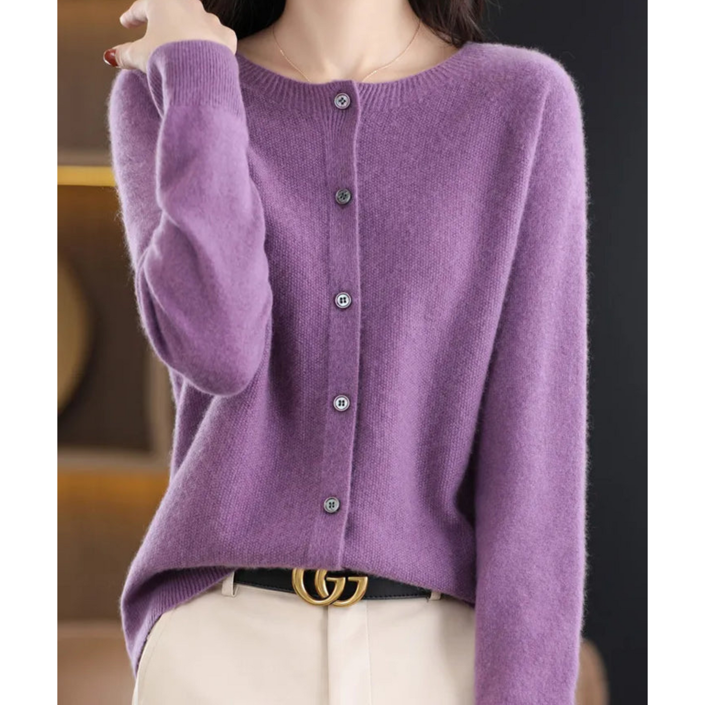 Mila | Elegante Strickjacke