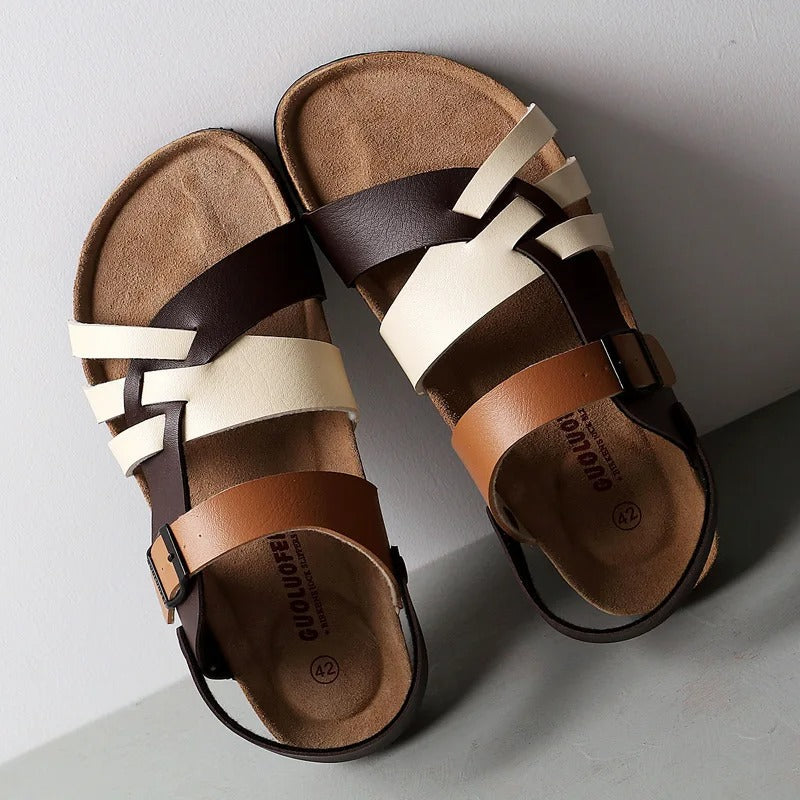 Jens | Klassische Ledersandalen