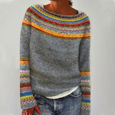 Rosie | Retro Herbst Pullover