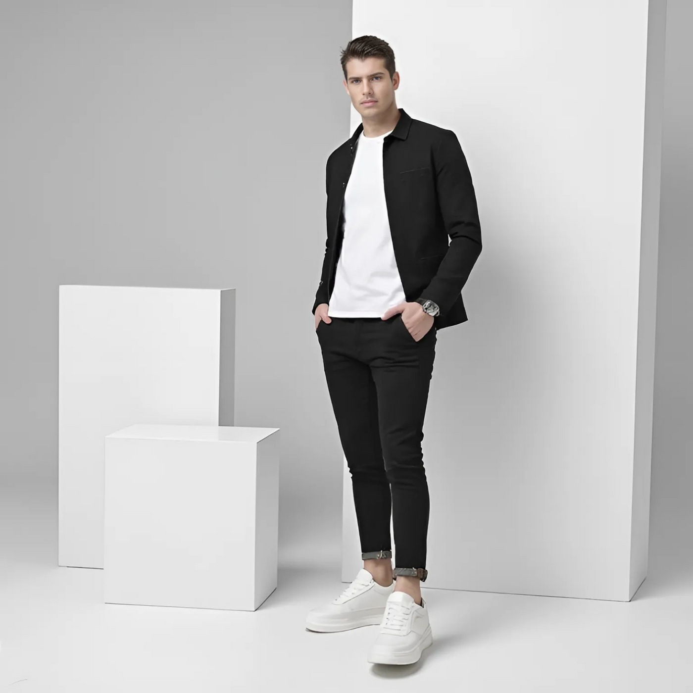 Emil | Bequeme Luxus Turnschuhe