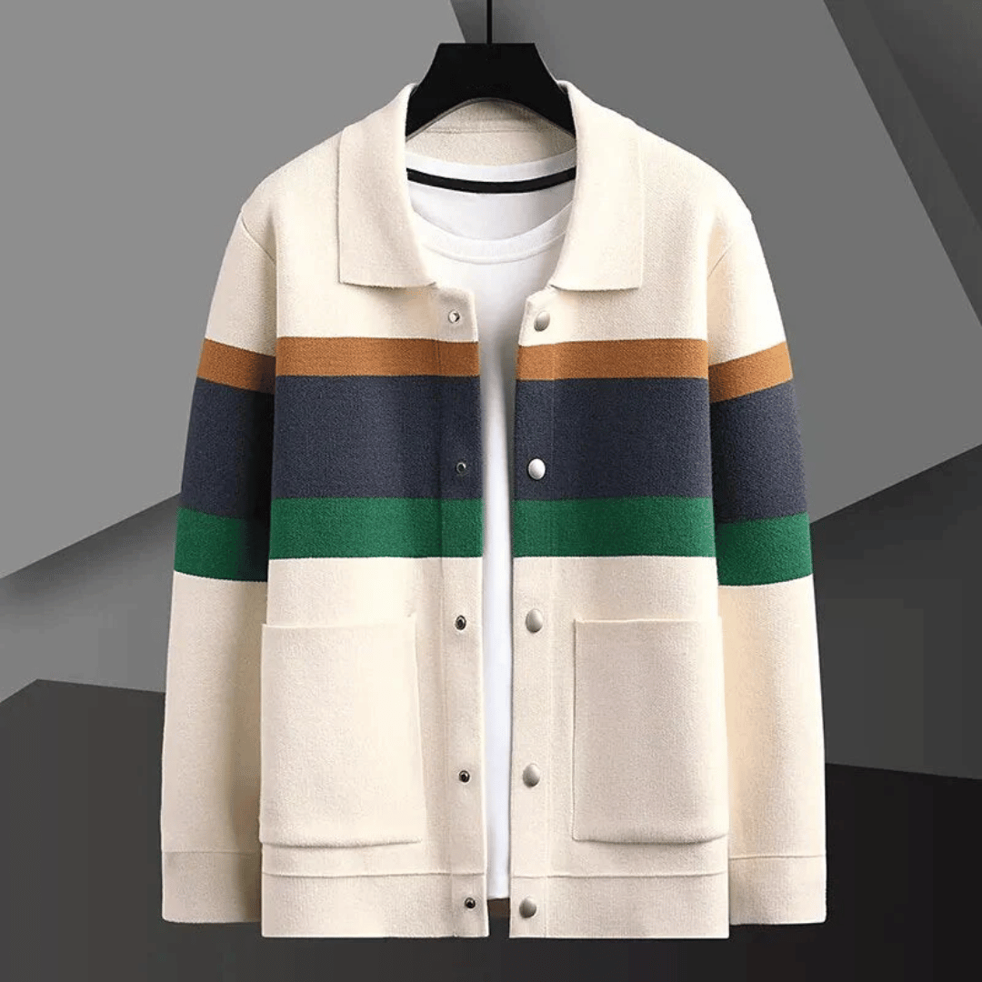 Anselm | Gestrickte Strickjacke