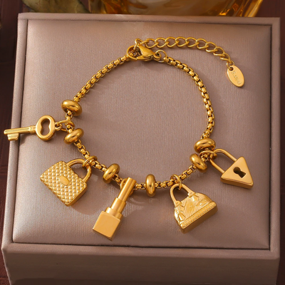 Anneliese | Stilvolles Charm-Armband