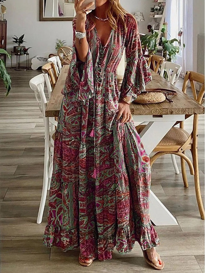 Tanja | Elegantes langes Kleid