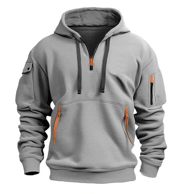 Adriano | Halber Reißverschluss Hoodie