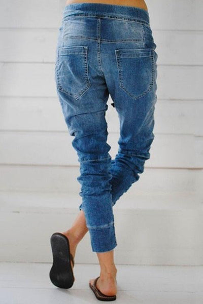Harmonie | Denim Jogginghose – Bequemer Stretchstoff
