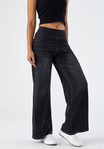 Ophélie | Hochtaillierte Damenjeans aus Ultra-Stretch