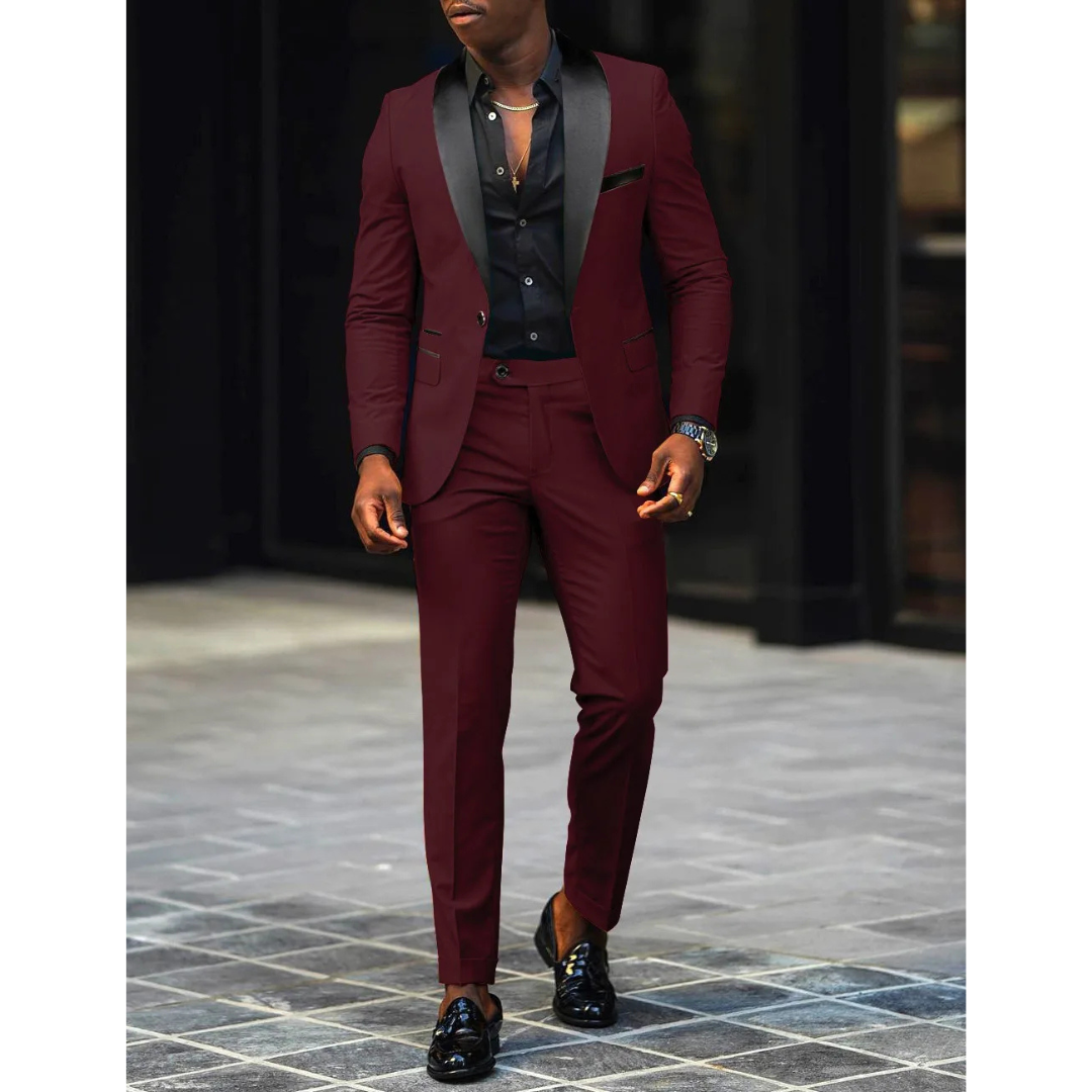 Cesare | Slim Fit Anzug Set Elegantes Hochzeitsanzug