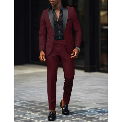 Cesare | Slim Fit Anzug Set Elegantes Hochzeitsanzug