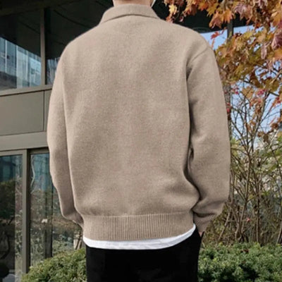 Stefan | Luxus-Polopullover aus Wolle