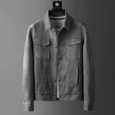 Alwin | Modische Wildlederjacke