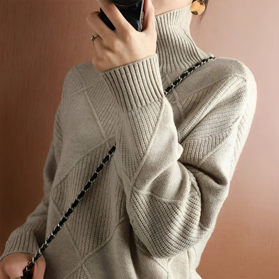 Sophia | Kaschmir-Rollkragenpullover