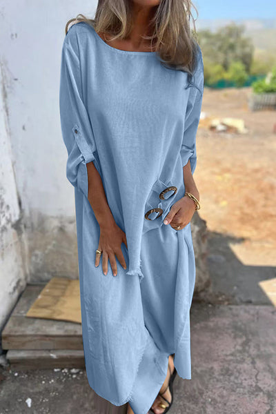Katharina | Mühelos Fließendes Kleid
