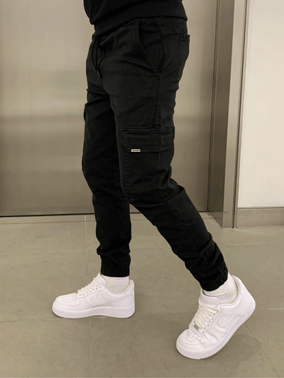 Laurent | Herren Jogginghose mit Cargo-Taschen
