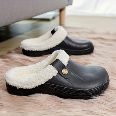 Johanna | Unisex Fleece gefütterte Clogs
