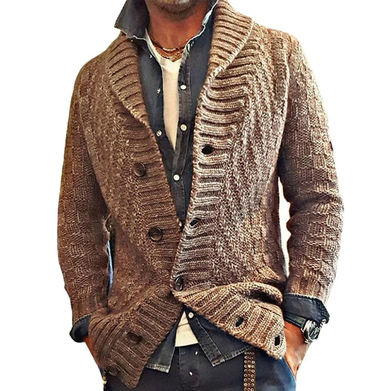 Conrad | Strickjacke mit Revers im Vintage-Stil