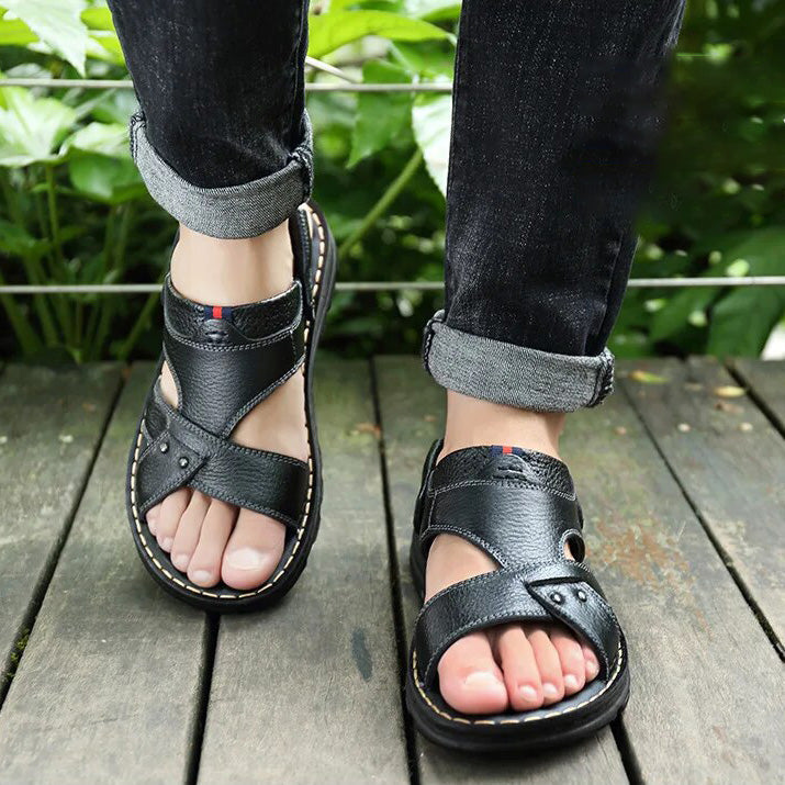 Ralph | Modische Ledersandalen