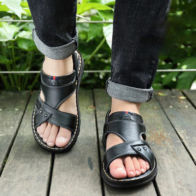 Ralph | Modische Ledersandalen