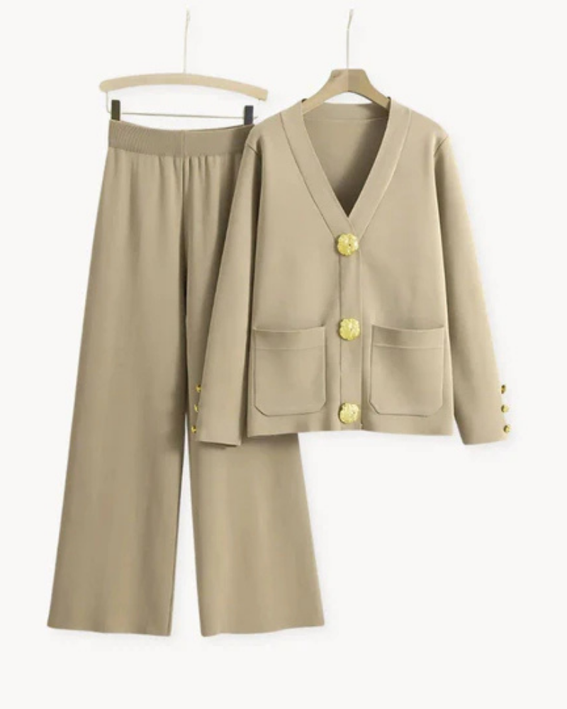 Antonia | Stilvoll Strickjacke Set