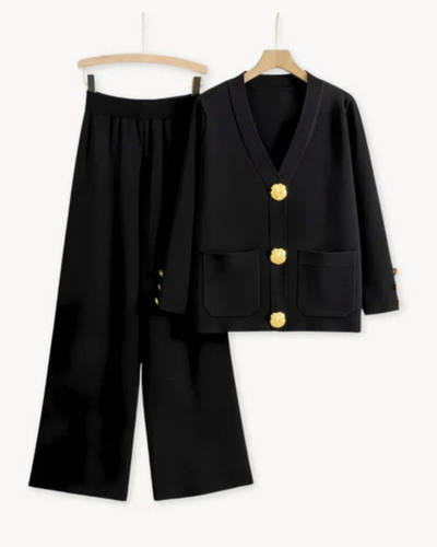 Antonia | Stilvoll Strickjacke Set