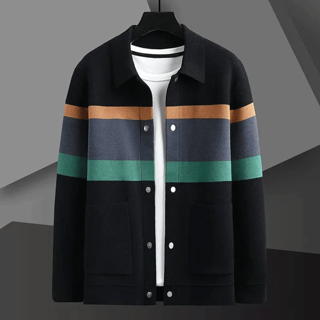 Anselm | Gestrickte Strickjacke
