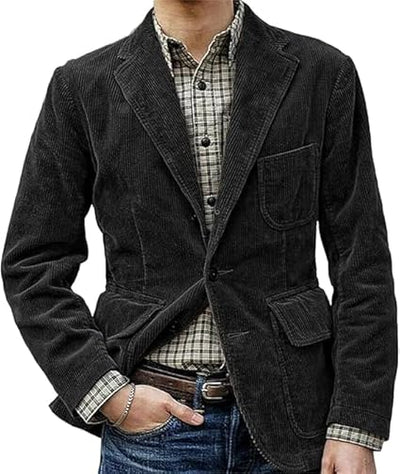 Stefan | Cord Einreihiger Blazer