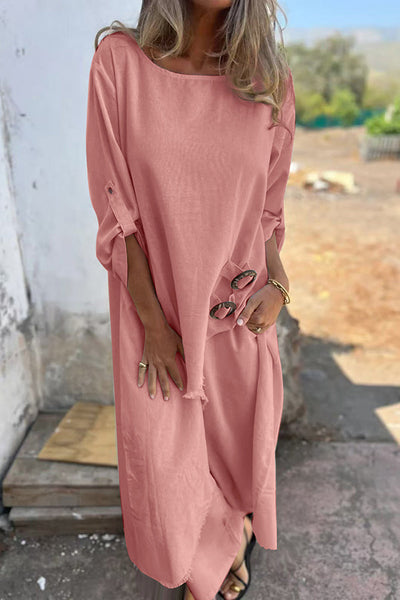 Katharina | Mühelos Fließendes Kleid