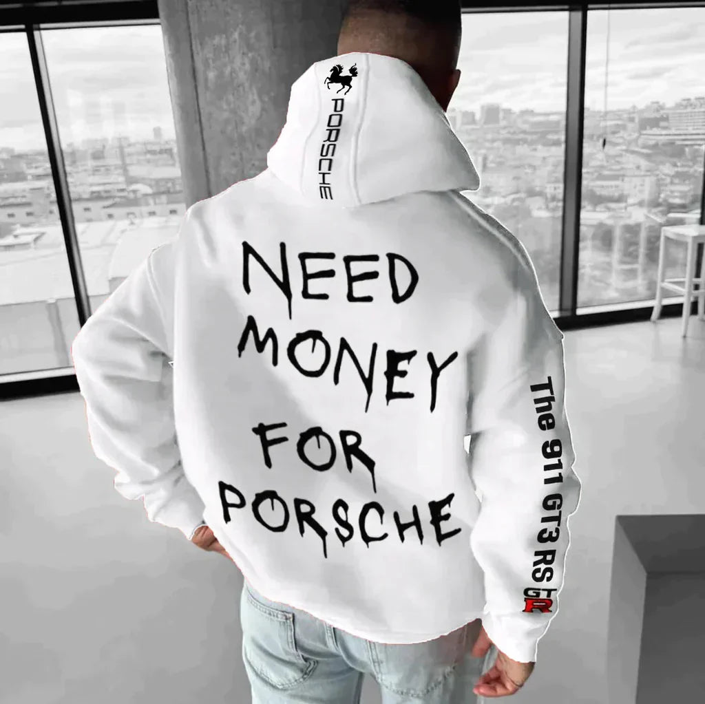 Daniel | Zip Hoodie Überdimensionale Passform, Hochwertiges Polyester