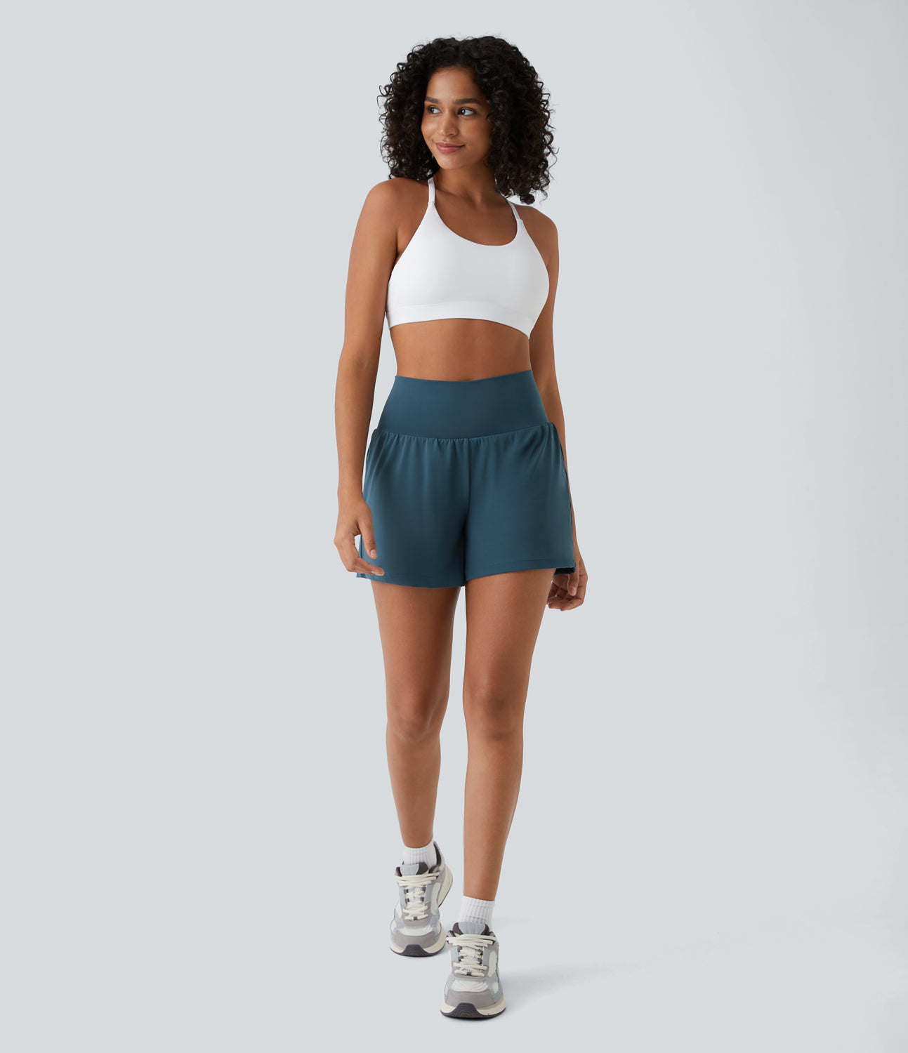 Margarethe | Hohe Taille mit Taschen, Atmungsaktiv
