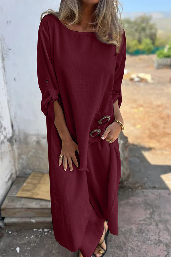 Katharina | Mühelos Fließendes Kleid