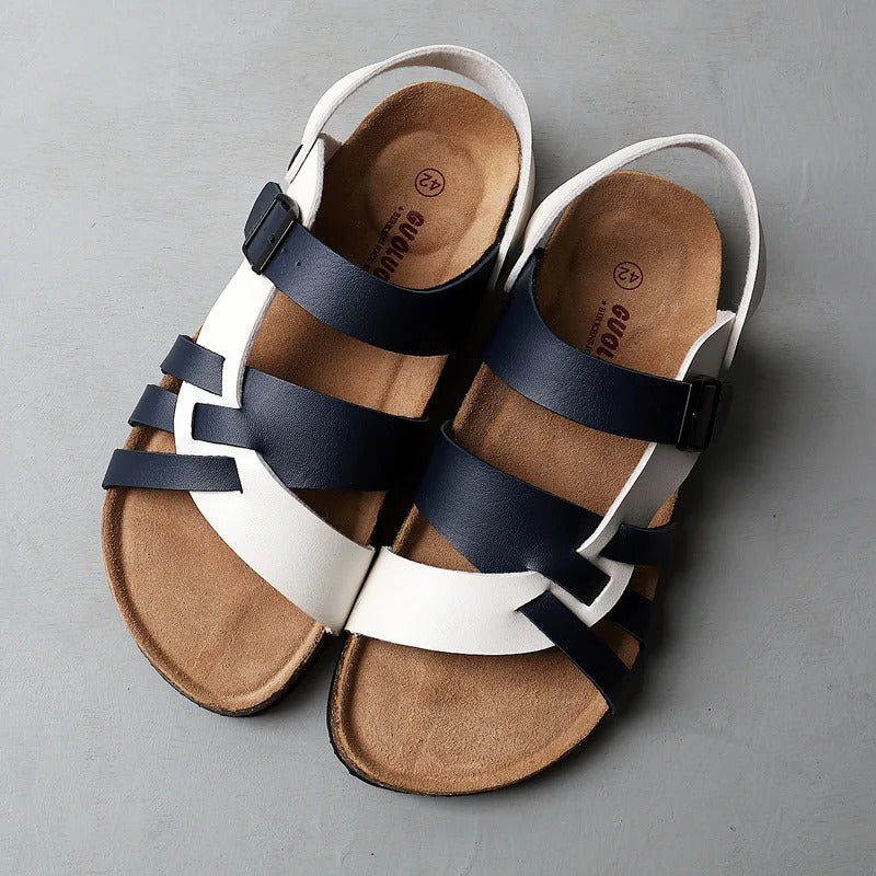 Jens | Klassische Ledersandalen