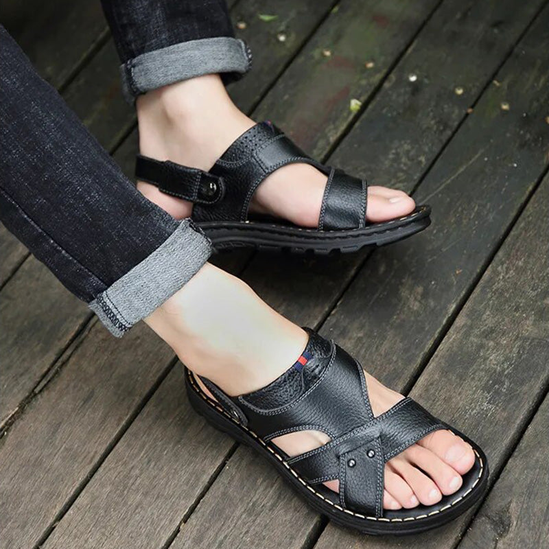 Ralph | Modische Ledersandalen