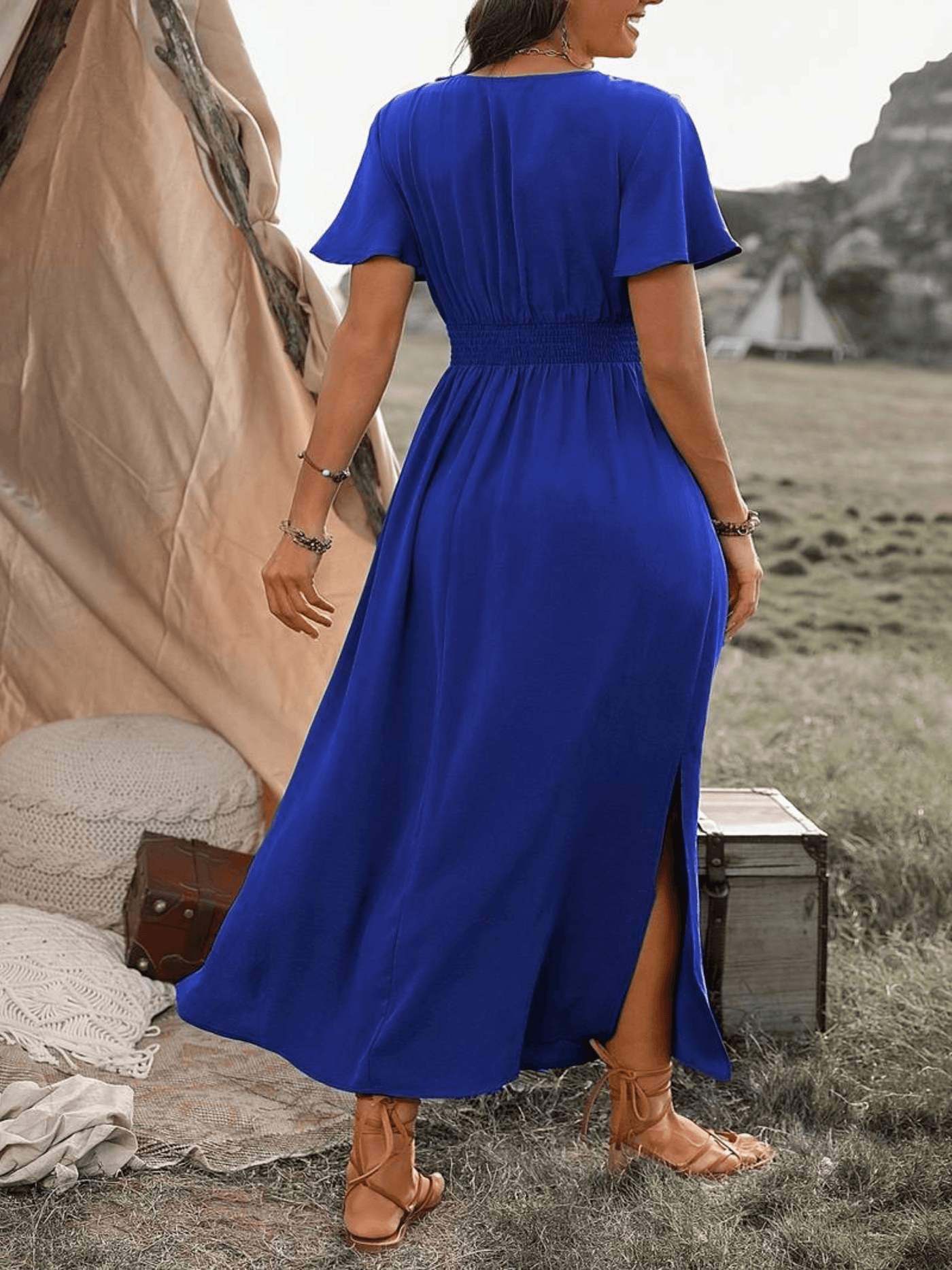 Luisa | Elegantes langes Kleid