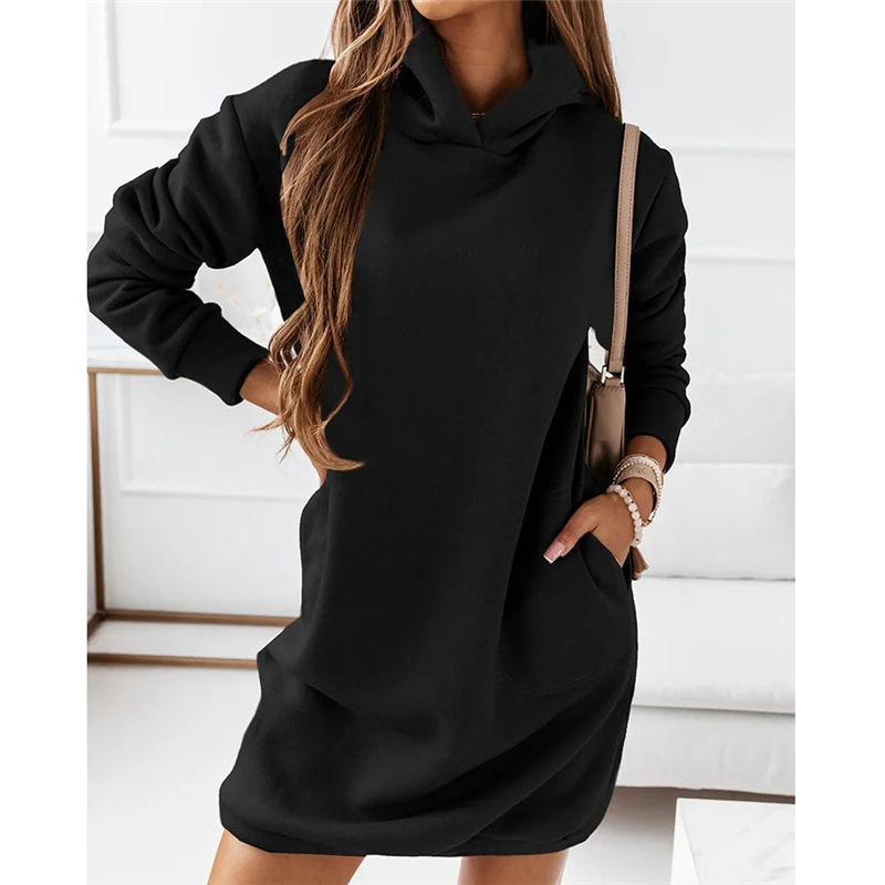 Christina | Bequemes und elegantes Kapuzenkleid