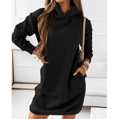 Christina | Bequemes und elegantes Kapuzenkleid
