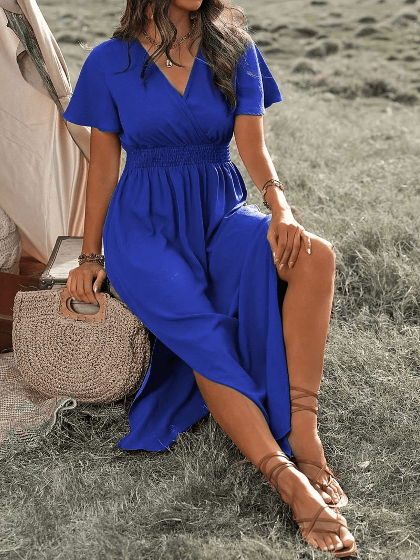 Luisa | Elegantes langes Kleid