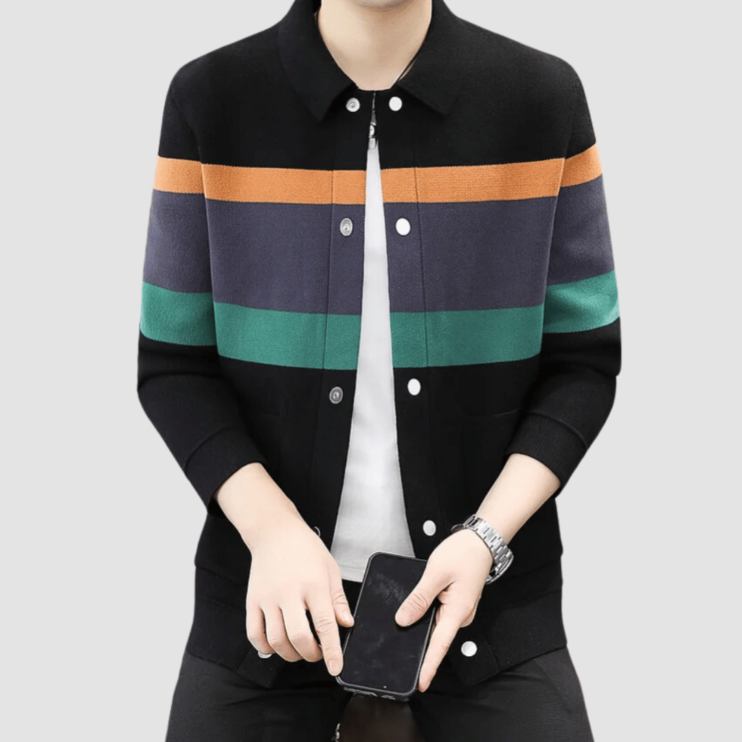 Anselm | Gestrickte Strickjacke