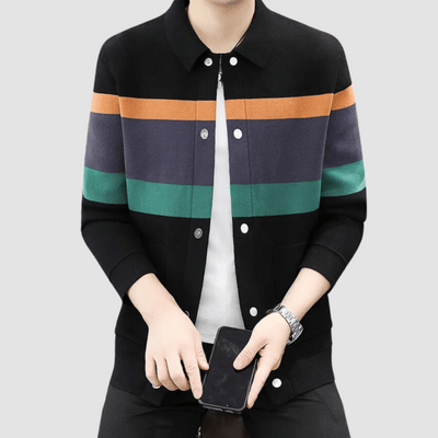 Anselm | Gestrickte Strickjacke