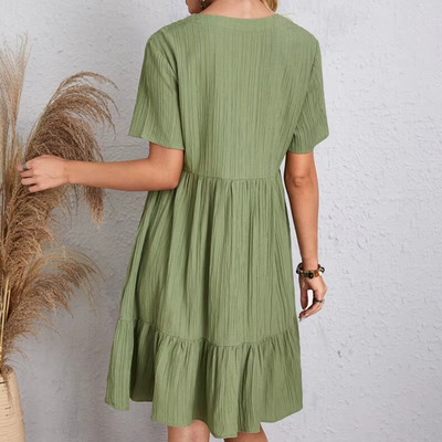 Julia | Fließendes & schmeichelhaftes Plisseekleid