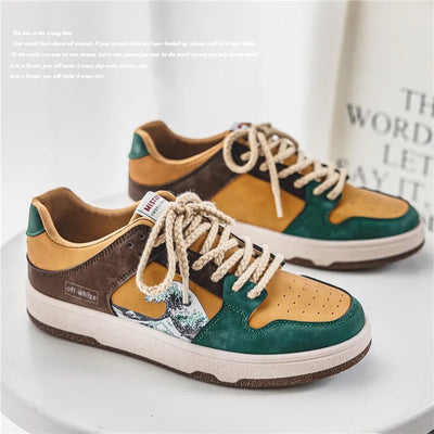 David | Die große Welle Design Sneakers