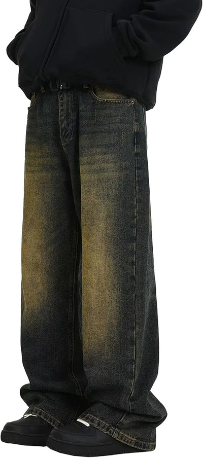 Marcel | Modische Baggy Jeans mit Weitem Bein